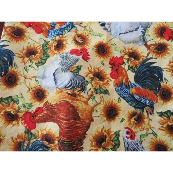 Plastic Bag Holder, Shopping Bag Dispenser With Chickens and Sunflowers - Picture 3 of 4